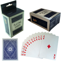 Cartes à jouer en papier standard de supermarché de haute qualité