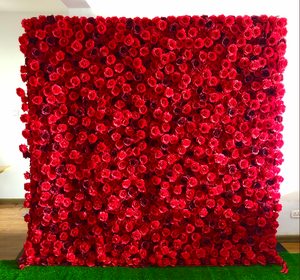 Offre Spéciale fait à la main mariage Floral noël fleur artificielle <span class=keywords><strong>fond</strong></span> rose 5D fleur mur toile <span class=keywords><strong>de</strong></span> <span class=keywords><strong>fond</strong></span> pour hôtels - Product Image 6