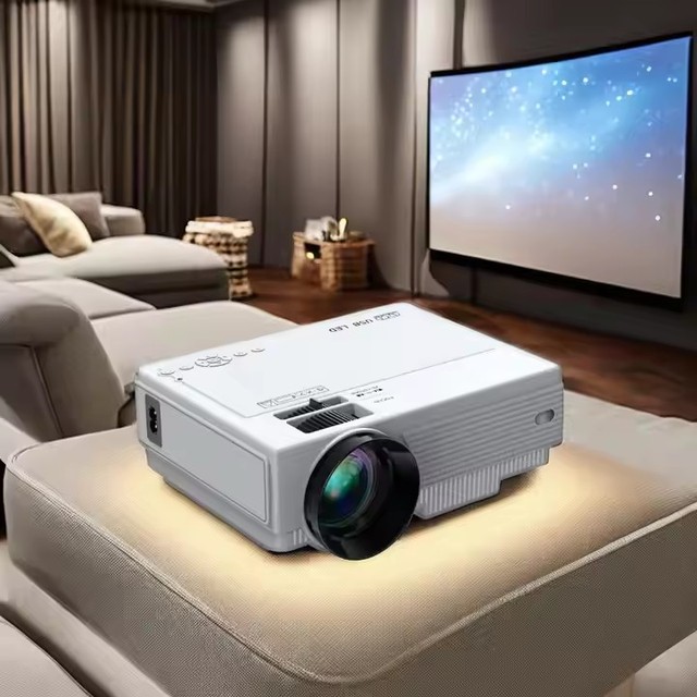 M6 Projector Full HD 720P Home Theater Video Projector HDMI/USB/AV/Smartphone/TV Box/Laptop Manual Focus Projector