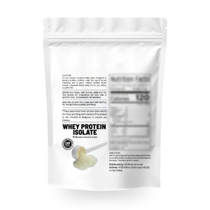 Poudre d'isolat de protéines de lactosérum TDDT 20 oz, riche en protéines, faible en sucre, complément nutritionnel sportif pour la prise de masse musculaire chez l'adulte - Product Image 3