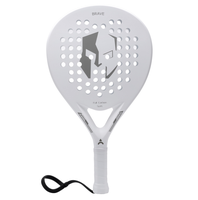 Raqueta de Pádel de Alto Rendimiento CASTON Sports PR670/660, Forma de Diamante, Fibra de Carbono, Núcleo de Espuma EVA Duradera