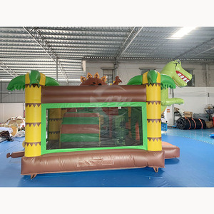 <span class=keywords><strong>Château</strong></span> <span class=keywords><strong>Gonflable</strong></span> Combo de Haute Qualité Thème <span class=keywords><strong>Dinosaure</strong></span> en PVC et Tissu Oxford avec Souffleur et Kits de Réparation Inclus - Product Image 5