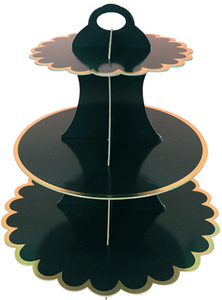 Support à gâteaux et desserts coloré à 3 niveaux, présentoir personnalisé pour fête de mariage - Product Image 5