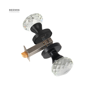 Modern Luxury High Quality Crystal <strong>Door</strong> <strong>Knobs</strong> Newly-Designed Zinc Alloy BEEMIN Brand 5 Year Warranty Home Safety Apartment Home - Product Image 1