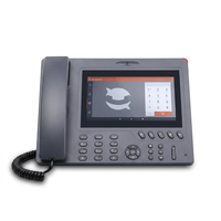 Téléphone IP vidéo professionnel V910 Android 12, caméra HD 1080P, écran tactile 7 pouces, 16 comptes SIP, Wi-Fi 5G, PoE, double Gigabit VoIP