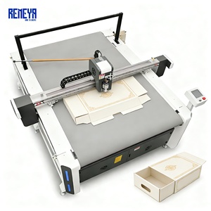Cortadora Oscilante Multifunción REMEYA para Cartón con Herramienta de Corte en V, Cabezal de Fresado y Rueda de Hendido para Cajas Corrugadas - Product Image 1