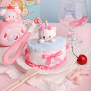 Mikko auténtico dulce té de la tarde perfumado caja ciega de felpa-6 al azar + 1 Juego de coleccionista de figuras raras secretas - Product Image 1