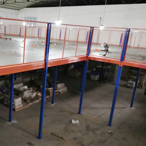 산업용 철제 메자닌 플랫폼 사무실 창고 보관용 중량 적재 랙 및 부식 방지 기능 포함 - Product Image 5