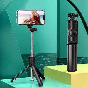 S03 <span class=keywords><strong>Selfie</strong></span> Stick trípode para teléfono celular, soporte móvil monopié con control remoto inalámbrico para iPhone Samsung <span class=keywords><strong>Huawei</strong></span> Xiaomi Smartphone - Product Image 6