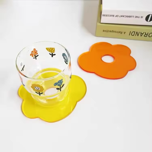 JIHONG Vente en gros <span class=keywords><strong>Dessous</strong></span> <span class=keywords><strong>de</strong></span> <span class=keywords><strong>verre</strong></span> en acrylique personnalisés pour boîte à vin - Product Image 2