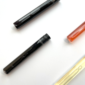 CHUM High Borosilicate Empty <strong>Mini</strong> Glass Liquor <strong>Bottle</strong> 50ml 100ml Wine Glass Tube Liquor <strong>Bottle</strong> with TPE Lid Custom Gift Box - Product Image 2