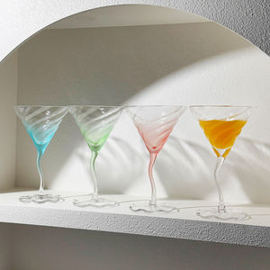 Verre à vin rouge en cristal soufflé à la main, gobelet de luxe en dentelle pour banquet de mariage, verres à pied au design antique <span class=keywords><strong>scandinave</strong></span> - Product Image 5