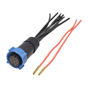 Connecteur circulaire étanche en plastique IP68 à 7 broches, prise mâle industrielle, fiche femelle, connecteur de courant 40A - Product Image 3