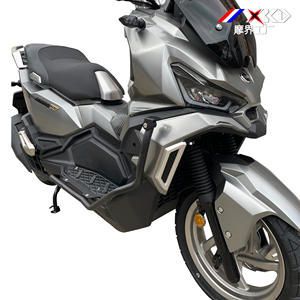 Parachoques de motocicleta de ajuste específico para <span class=keywords><strong>SYM</strong></span> Husky 150 <span class=keywords><strong>2022</strong></span> 2023 2024-Protector de motor de acero inoxidable y Pedal de aluminio CNC - Product Image 2