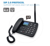 Téléphone fixe sans fil Android avec point d'accès Wi-Fi, 4G LTE GSM VoLTE