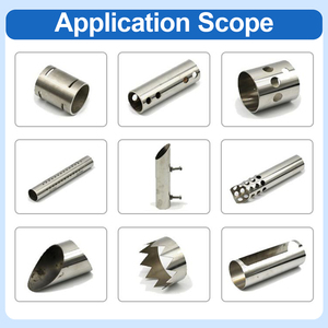 Tự động ba-chuck ống máy cắt laser với Auto loader 12M Chiều dài ống cho hiệu quả cao ống kim loại chế tạo - Product Image 6