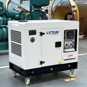 Groupe électrogène silencieux ouvert LETON 15 kW, portable, pour alimentation de secours, avec option Super 15 kW/20 kW, modèle LT15QC LETON POWER, nouvelle conception. - Product Image 3
