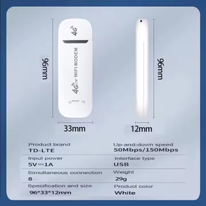 Gran oferta de enrutador Wifi de bolsillo B1 B3 Lte Cat4 150Mbps 4G, módem Dongle Usb, pequeño módem de Red de <span class=keywords><strong>Datos</strong></span> <span class=keywords><strong>ilimitados</strong></span>, compatible con tarjeta <span class=keywords><strong>Sim</strong></span> - Product Image 5