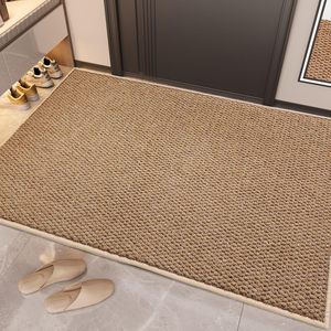 Alfombra de Entrada Personalizada de Color Puro Antideslizante, Alfombra Tejida para Puerta Principal, para Entrada de Porche Exterior del Hogar - Product Image 2