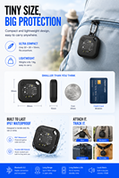 Dispositivo IoT de Posicionamiento Global para Historial de Búsquedas de Coches de Alquiler, Punto de Acceso para Desarrollo de Software G2, Rastreador GPS AirTag para Exteriores