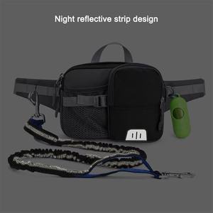 Laisse pour chien mains libres, laisse de course pour chien avec distributeur de sacs à excréments et poche pour le jogging, le <span class=keywords><strong>vélo</strong></span>, la course à pied et la marche - Product Image 4