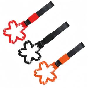 Brillant JDM fleur Style main tirer anneau universel <span class=keywords><strong>voiture</strong></span> extérieur <span class=keywords><strong>antistatique</strong></span> avertissement <span class=keywords><strong>sangle</strong></span> pour pare-chocs moyeu décoration - Product Image 6