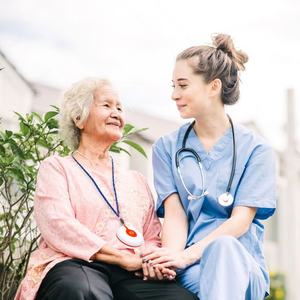 Botón de llamada inalámbrico, sistema receptor de reloj, buscapersonas Para pacientes mayores en el hogar para uso en cafetería y restaurante - Product Image 2