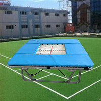 Mini trampoline de gymnastique réglable pour enfants, entraînement au tumbling et au saut, équipement sportif professionnel