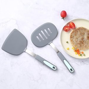 Силиконовая лопатка для кухни, пищевая, для выпечки и готовки, антипригарная, термостойкая, для смешивания, кухонные инструменты - Product Image 1