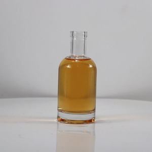 200ml Custom Round Glass Liquor <strong>Bottles</strong> <strong>Mini</strong> <strong>Bottle</strong> Wholesale - Product Image 1
