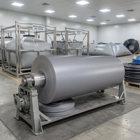 Tissu enduit de PVC anti-algues et anti-statique pour les sacs de digestion biogaz et les réservoirs d'eau pliables de grande capacité