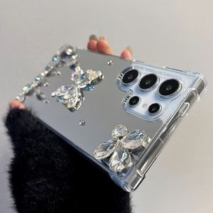 Sang Trọng Pha Lê Bling Thiết Kế Trường Hợp Đối Với Samsung Cho Galaxy S25 Siêu S24 Cộng Với Lấp Lánh Kim Cương Gương Bìa Cho A55 Di Động - Product Image 6