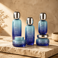 Pot de crème pour les yeux de marque de luxe pour femme, emballage personnalisé, 30 ml, 60 ml, 100 ml, pots cosmétiques, ensemble de soins de la peau