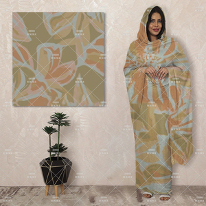Traje de satén de algodón japonés para mujer, <span class=keywords><strong>tela</strong></span> Original DISEÑO DE Sudán, estampado Digital, gasa ligera, hilo elástico 50d para niñas - Product Image 1