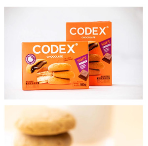 Bán Buôn Đồ Ăn Nhẹ Kỳ Lạ Trung Tâm Đầy Mềm Cookie Hazelnut Sô Cô La Hương Vị Hương Vị Bánh Quy 105 gam/hộp - Product Image 5