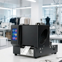 No Plate Needed Digital Garment Tag Printer Clothing Tag Printer With 180 Degree Automatic Paper Feeding for Clothing