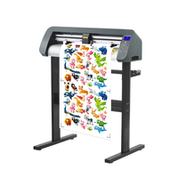 광저우 72cm 720mm 28인치 비닐 커팅 플로터, 컨투어 기능 및 사인마스터 소프트웨어 포함, 라벨 스티커 플렉스 배너용