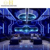 Ensemble de meubles de bar à chicha moderne pour discothèque, ensemble de canapés pour salon VIP, meubles de luxe pour boîte de nuit