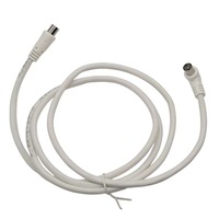 Câble coaxial RG6 haute performance à blindage quadruple, conducteur en cuivre massif 18AWG, faible perte, pour télévision par satellite longue distance