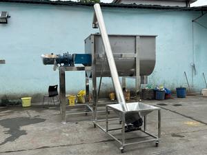 UJINAUTO Horizontal Screw Conveyor Packing Machine for Restaurant Use New Model for Ice Auger <b>Beans</b> Food Starch Coffee Powder - Product Image 6