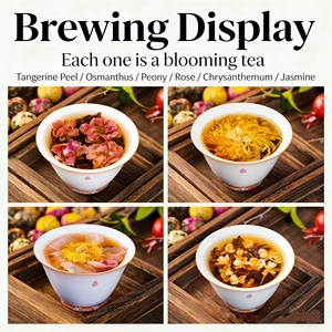 Bolas de <span class=keywords><strong>Té</strong></span> Florales Naturales Hechas <span class=keywords><strong>a</strong></span> Mano al <span class=keywords><strong>por</strong></span> <span class=keywords><strong>Mayor</strong></span>, Bolas de <span class=keywords><strong>Té</strong></span> Blanco con Flores, Empaque <span class=keywords><strong>a</strong></span> <span class=keywords><strong>Granel</strong></span>, <span class=keywords><strong>Té</strong></span> de Flores Secas - Product Image 2