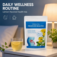 Poudre de thé instantané électrolytique aromatisée au citron, thé santé avec vitamines complexes, équilibrant l'humeur, micro-supplément sedatif 90g