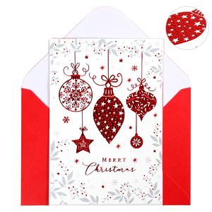 Nuevas tarjetas de impresión personalizadas 19*25,8 cm saludo de Navidad - Product Image 1