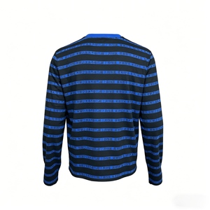 เสื้อยืดคอตตอนผู้ชาย 230gsm ขายส่ง เสื้อยืดคอกลมทรงบ็อกซี่แขนยาวผู้ชายแบบสั่งทำ - Product Image 2
