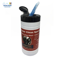 OEM/ODM grandes lingettes usage intensif texturé gommage industriel multi-surfaces nettoyage des mains gommage lingettes humides avec récipient en plastique