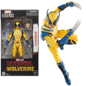 Figura de Acción de Wolverine de <span class=keywords><strong>Marvel</strong></span>, Modelo Grande, Legendaria, Traje de Batalla de PVC, 6 Pulgadas, Modelo Decorativo de Película - Product Image 1