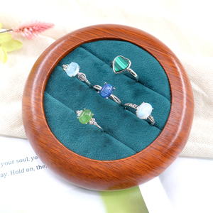 En gros Bagues ajustables en pierres précieuses naturelles : Pierre de lune, Cristal, Aigue-marine, Jadeite, Kyanite, Malachite - Product Image 1