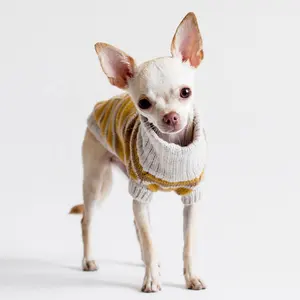 Qiqu Pet Supplier Custom New Designers dog apparel clothes accessories and Clothing costume for dogs Small Chihuahua sweater