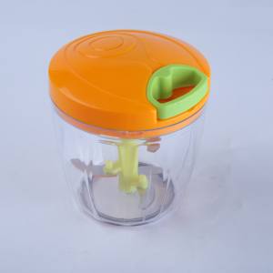 <span class=keywords><strong>Picadora</strong></span> de Ajo <span class=keywords><strong>Manual</strong></span> con <span class=keywords><strong>Cuerda</strong></span>, Cortador de Verduras Multifuncional con Cuchillas de Acero, Portátil para Cocina - Product Image 1