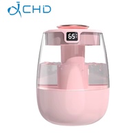 Humidifier Meja 1.3L Cool Mist Top Fill, Penjualan Terlaris 2026, Tenang 20Db, Ultrasonik Aromaterapi, Daya Listrik USB/Plug-in, Untuk Kamar Tidur